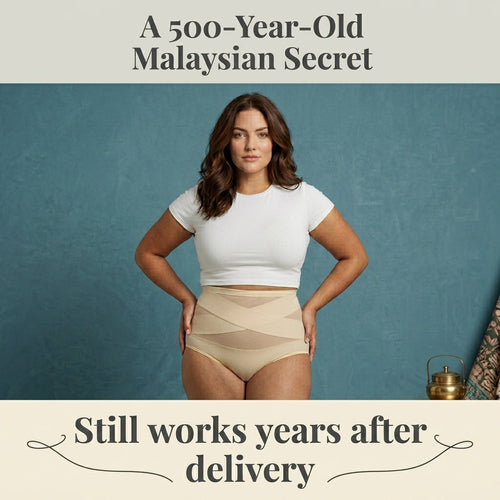High-waisted postpartum shaping