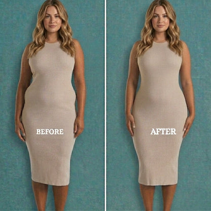 High-waisted shaping underwear for menopause belly