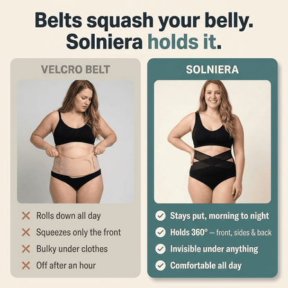 High-waisted postpartum shaping underwear