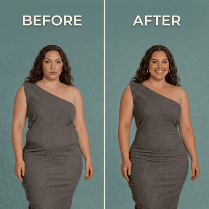 High-waisted postpartum shaping underwear